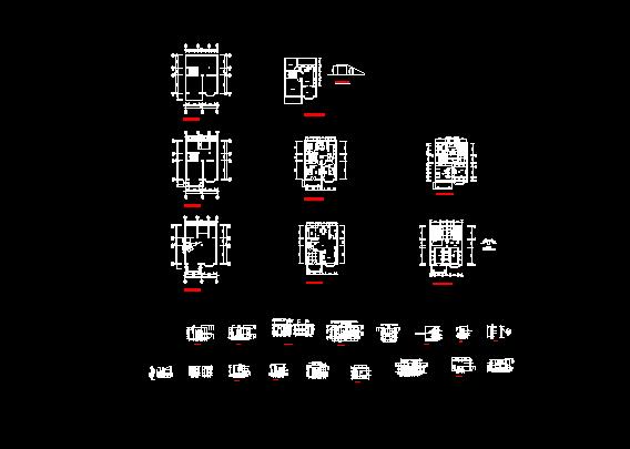 兴化市梅园小区室内装修设计施工图_图1