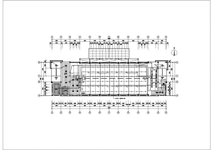 安徽六安三层建筑酒店电气设计全套图纸_图1