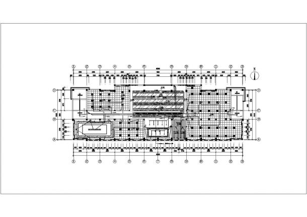 安徽六安三层建筑酒店电气设计全套图纸-图二