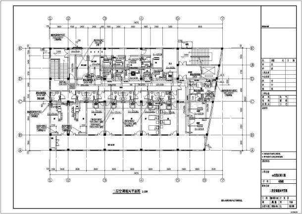 【浙江】某大型医院空调通风设计施工图-图二