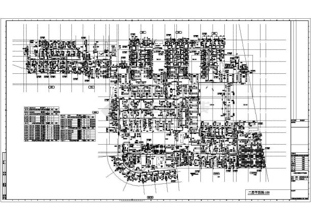 【上海】知名医院综合楼空调通风设计施工图(大院图纸)-图二