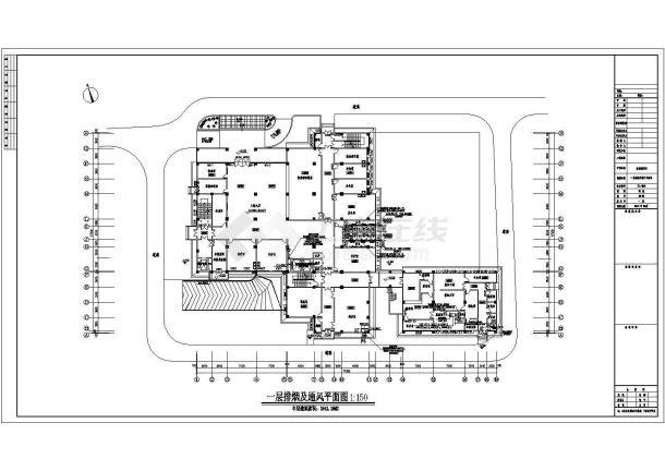 【四川】多层住院楼排烟通风系统设计施工图-图二