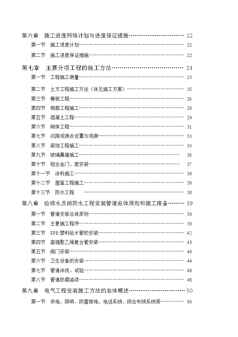 杭州市某高层住宅小区施工组织设计-图二