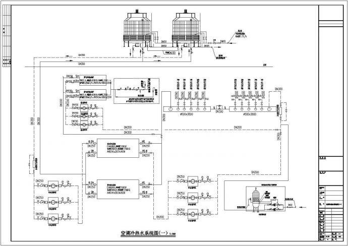 【湖北】大学图书馆空调通风设计施工图(详图较多)_图1