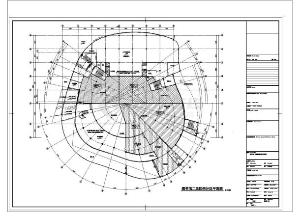 【江苏】图书馆空调通风设计施工图-图二