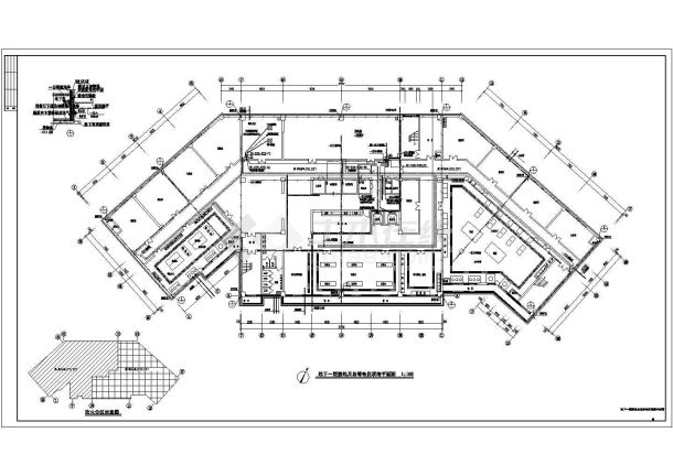 某高层公寓建筑电气设计施工全套图纸-图一