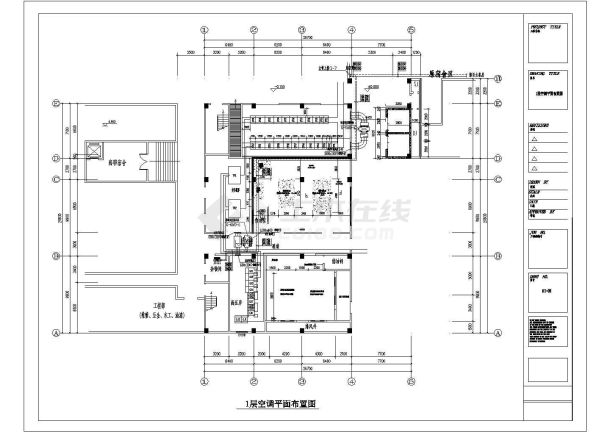 某大型娱乐餐饮综合楼空调设计施工图-图一