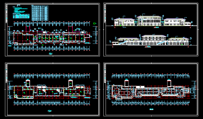 某市商业街设计建筑CAD施工平面图纸_图1