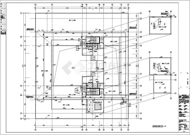 广西某地高层办公楼建筑给排水施工图-图一