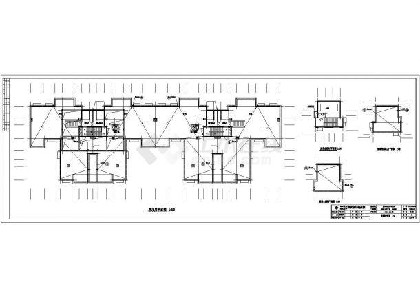 陕西某地28层剪力墙结构住宅建筑施工图-图二