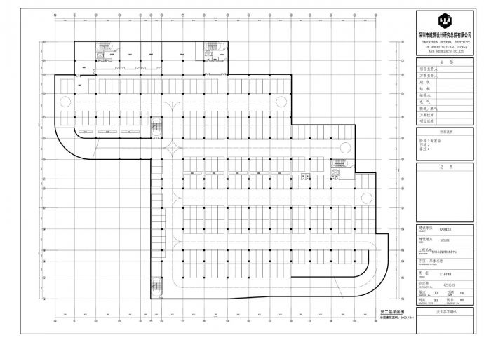 包河区社会福利中心建施平面CAD图_图1