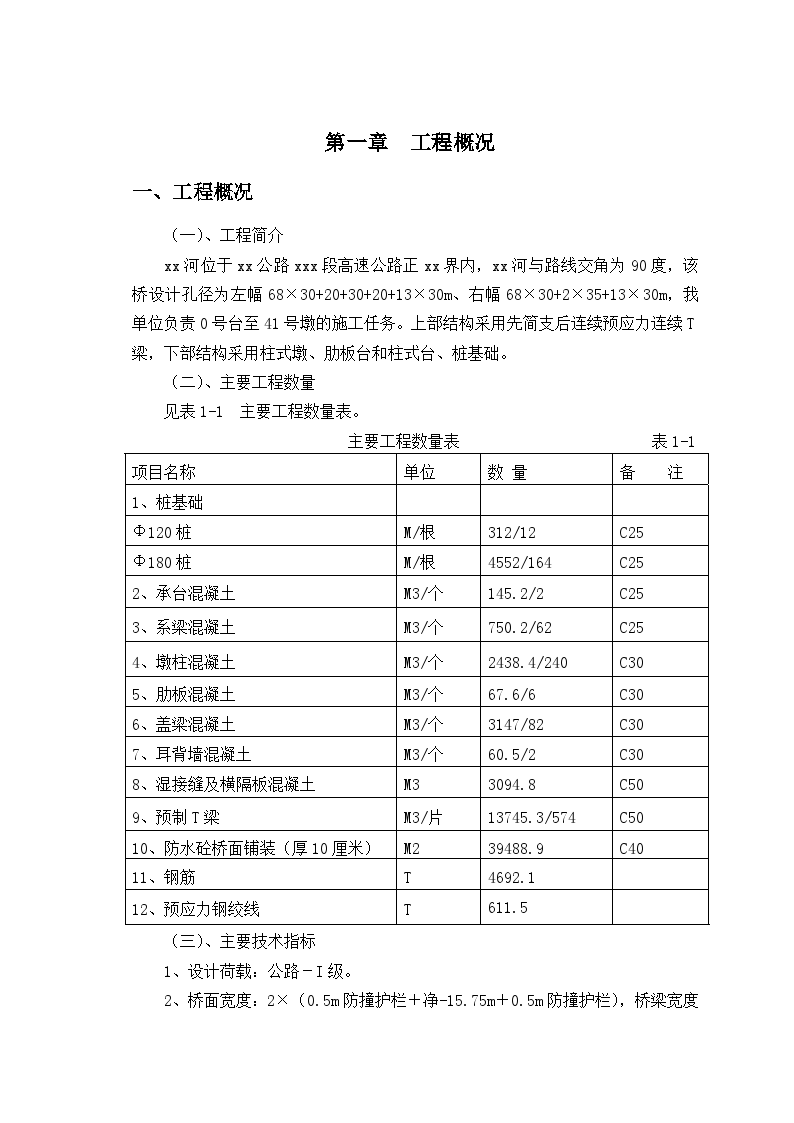 高速公路特大桥施工组织设计-图一