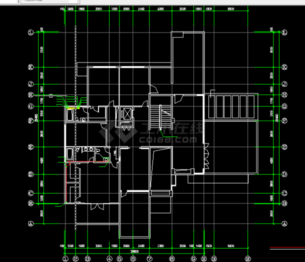 某高层别墅给排水设计方案全套CAD图纸-图二