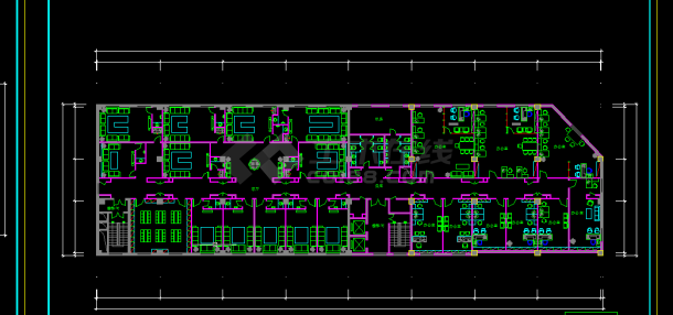 阿里郎宾馆建施方案设计全套CAD详图-图二