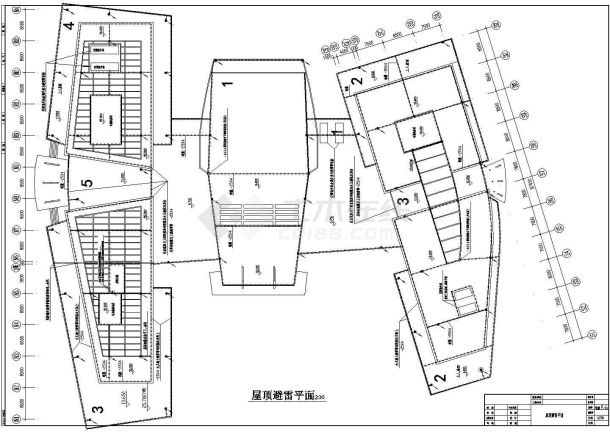 【江苏】五层综合办公楼全套电气施工图-图二