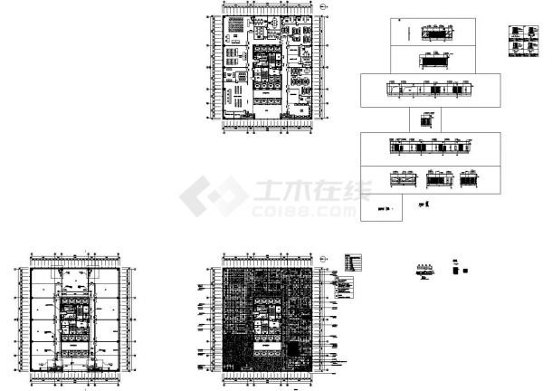【杭州】新中式风格电网调度交易中心装修图（含效果）-图一