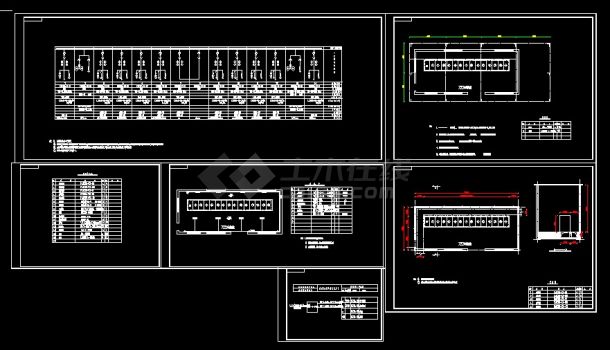 某高压配电房设计cad电气施工图纸-图一