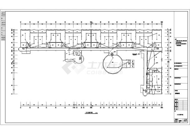 【古田】3层幼儿园教学综合楼电气施工图纸-图一