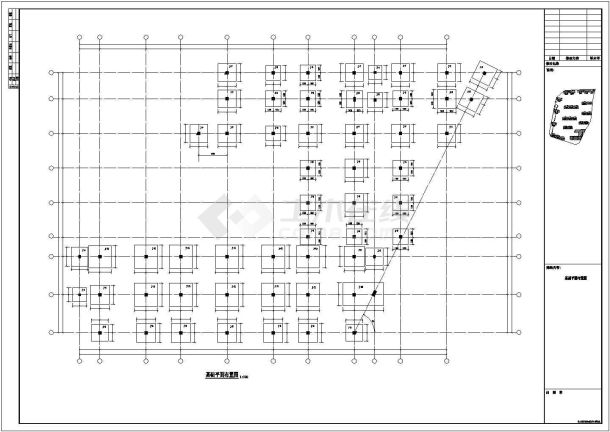 【江苏】3层框架结构幼儿园结构设计施工图-图一