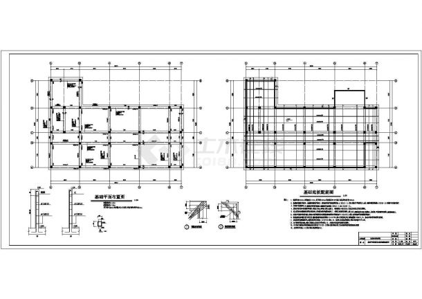 【安徽】六层框架教学楼及幼儿园结构施工图-图二