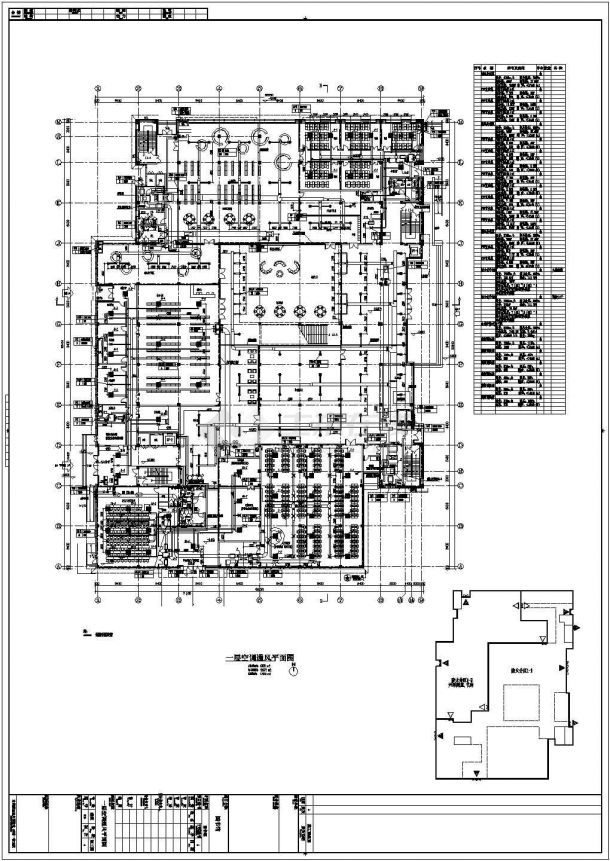 滁州市某图书馆暖通中央空调设计图纸-图二