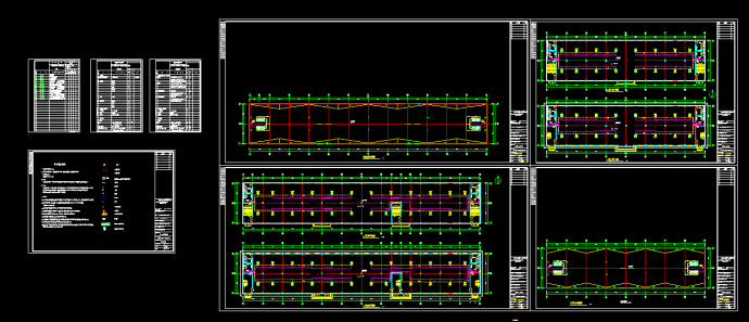 某厂房全套MDV设计cad施工平面设计图_图1