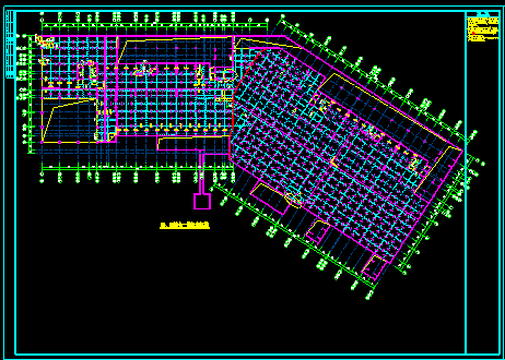 高层地下车库加顶板设计施工图_图1
