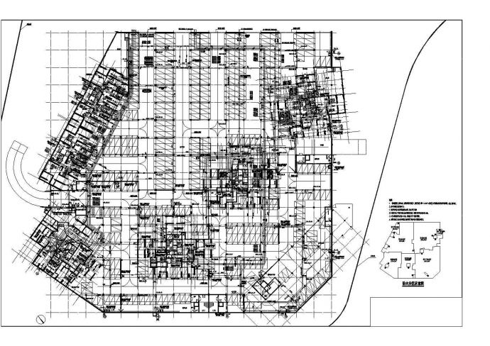 【福建】34层住宅、配套幼儿园及物业管理房给排水施工图_图1