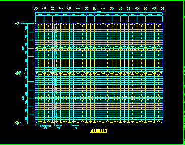 某纸业公司90米X70米工程CAD施工设计图纸-图二