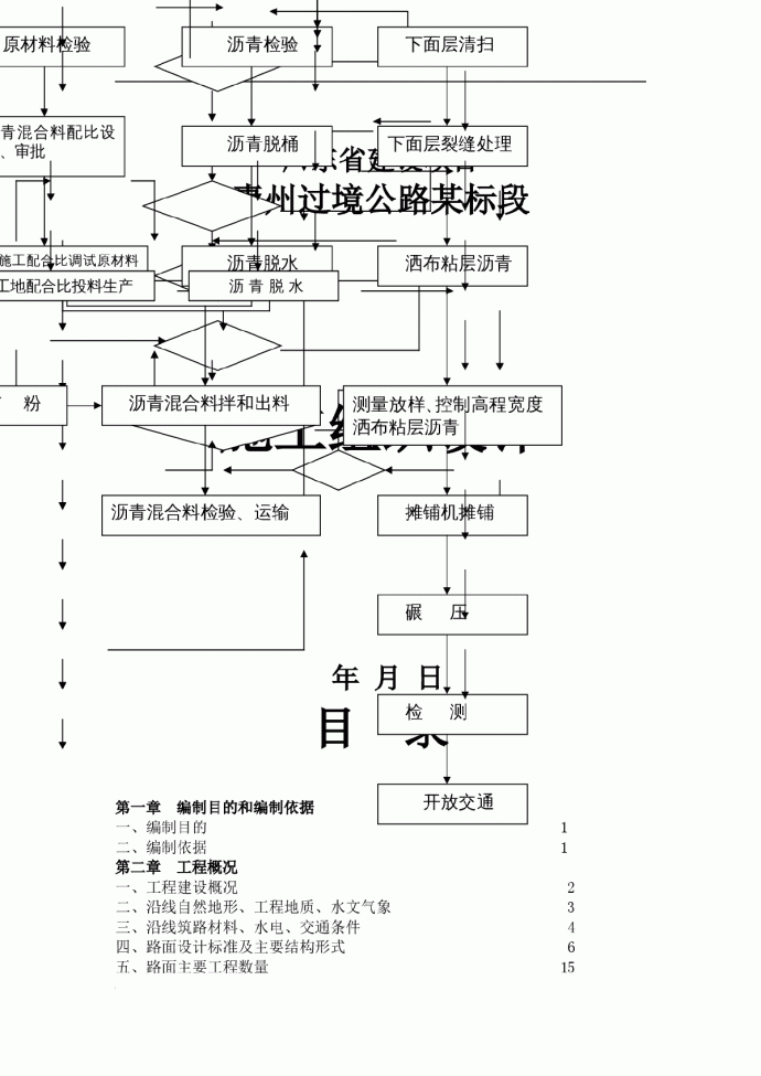 惠州过境公路某标段施工组织设计_图1