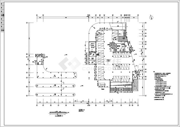 【佛山】大型客运站七层综合楼建筑施工图-图一