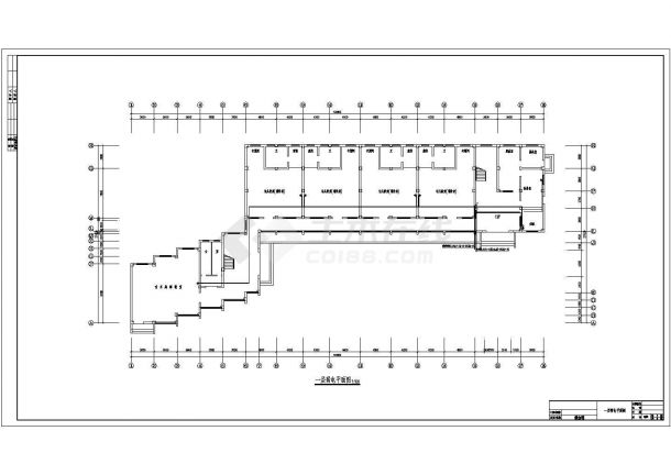 某2层幼儿园综合楼电气设计施工图纸-图二