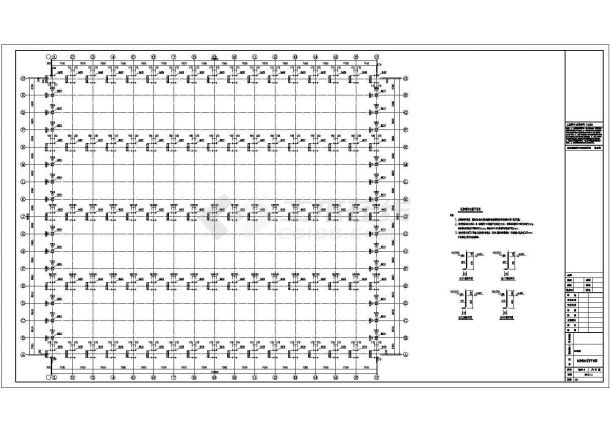 钢结构厂房图_钢结构厂房图cad图纸下载-土木在线-图二