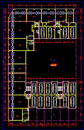 某小区小高层住宅方案建筑CAD平立面设计图纸-图二