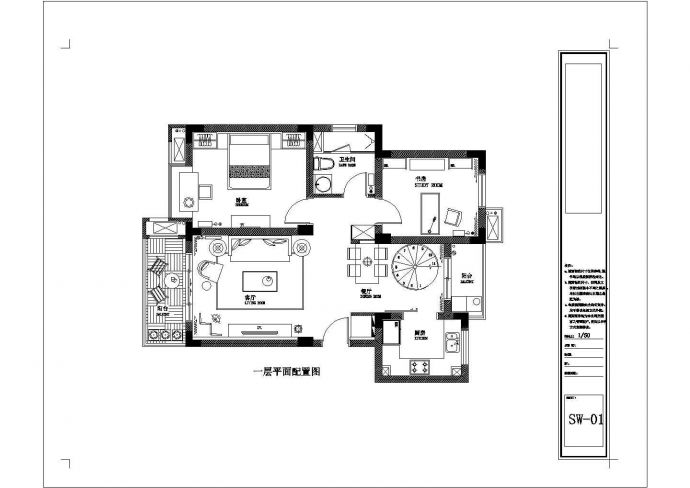 两层别墅设计图_两层别墅设计图cad图纸下载-土木在线_图1