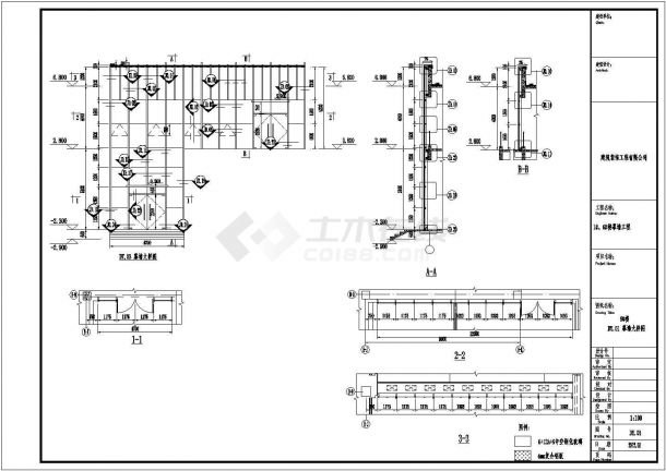 【武汉】国际商场幕墙结构设计施工图-图二
