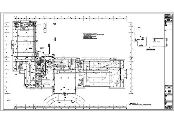 安徽某高层星级酒店电气全套施工图-图二