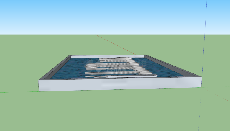 手术刀镊子手术工具su模型-图一