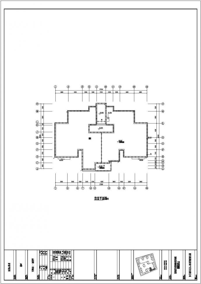 金蓝湾1号地17层剪力墙住宅楼电气设计全套图纸_图1