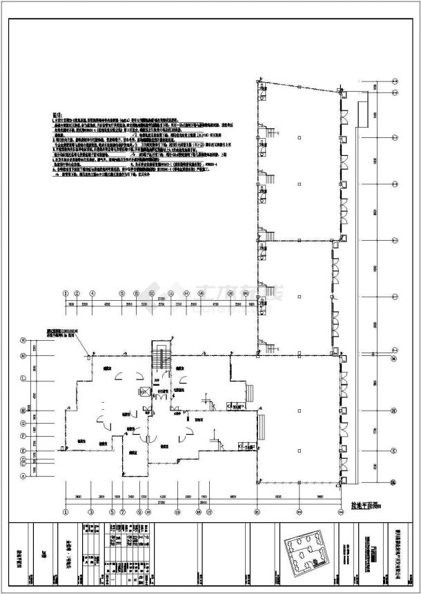 金蓝湾1号地17层剪力墙住宅楼电气设计全套图纸-图二
