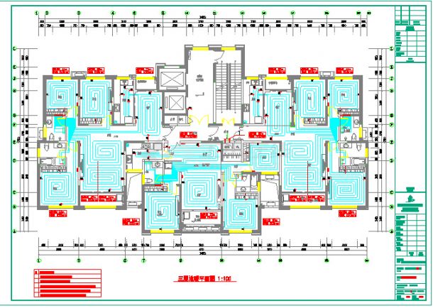 山东省某地某住宅小区二期全套暖通设计施工图-图二