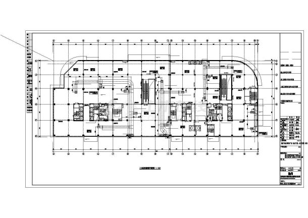 高层商场及办公室多联机、水机、防排烟空调工程图纸-图二