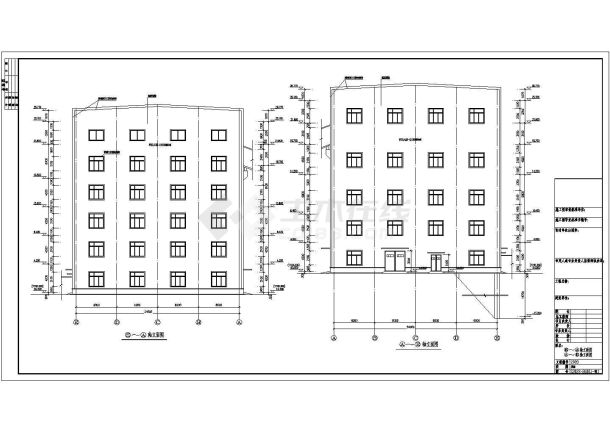 某地5层框架结构200万吨选煤厂结构建筑施工图-图二