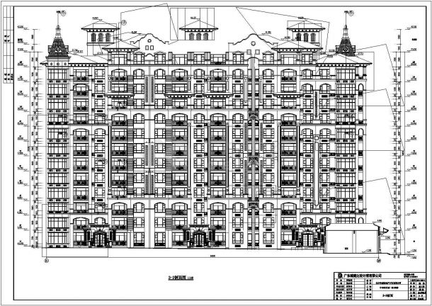安徽某十三层商住楼建筑、结构施工图-图二