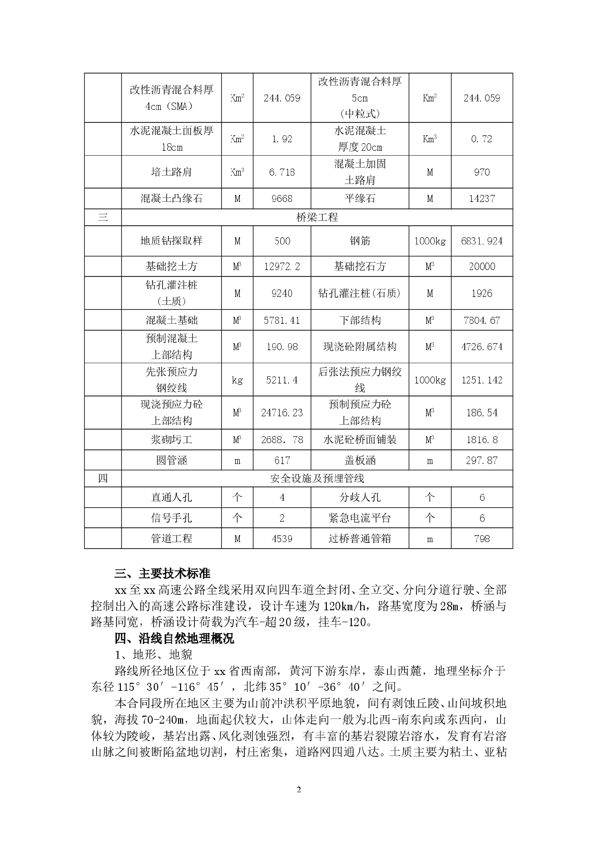 山东某高速公路施工组织设计-图二