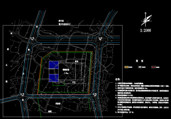 安徽省铜陵博物馆方案文本及CAD_图1