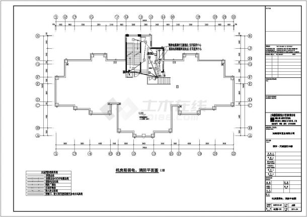 河南省某地22层剪力墙结构塔式住宅楼全套设计施工图-图一