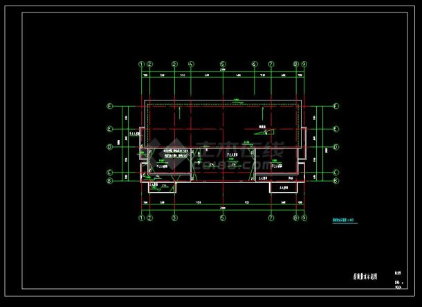 某地多层住宅别墅建筑设计cad施工方案图(含设计说明）-图二