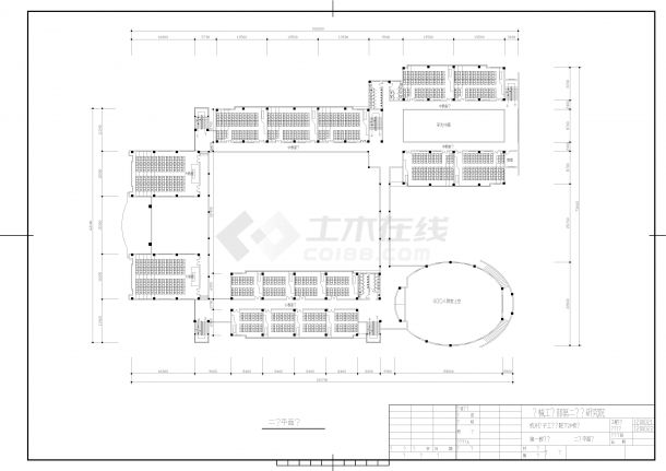 杭州某工业学院建筑详图CAD-图一