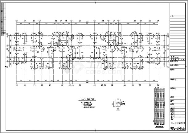 某31层一类住宅剪力墙结构设计施工图-图二